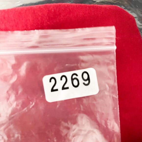 General Standard Land Of The Free T-Shirt Mens Red Pullover Cotton Sz Medium NEW - Picture 8 of 8